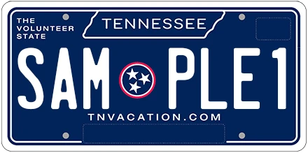 Personalized Tennessee License Plate